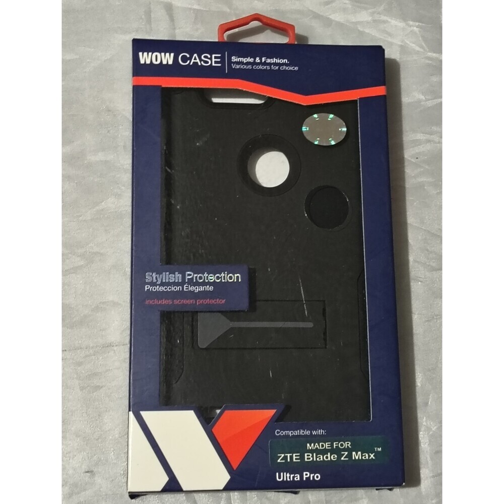 Wow Case For ZTE Blade Z Max Ultra Pro Screen Protector Included